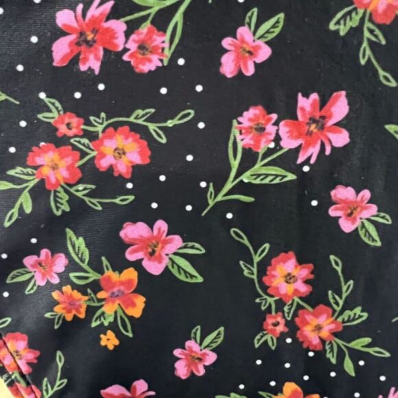 Peek & Beau Fuller Bust High Leg Bikini Bottom Winter Floral Womens Size 10 - Picture 4 of 10